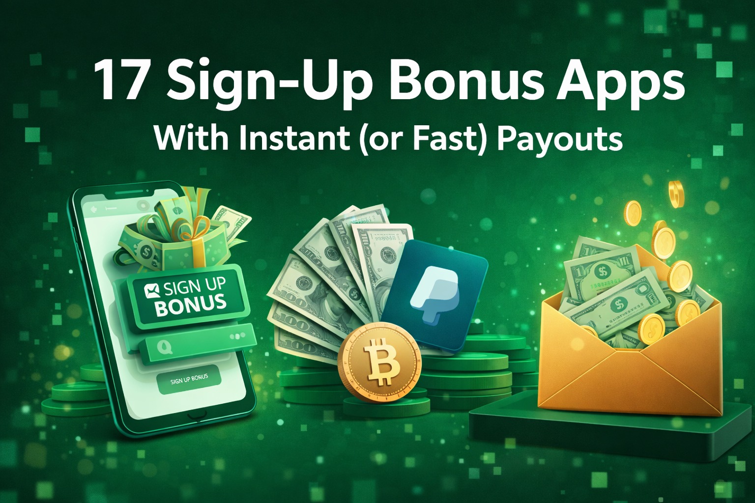 17 Sign-Up Bonus Apps With Instant (or Fast) Payouts