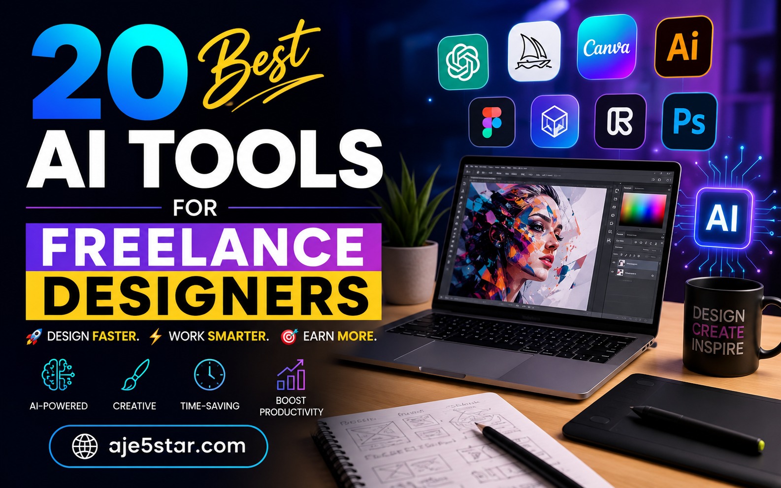20 Best AI Tools for Freelance Designers
