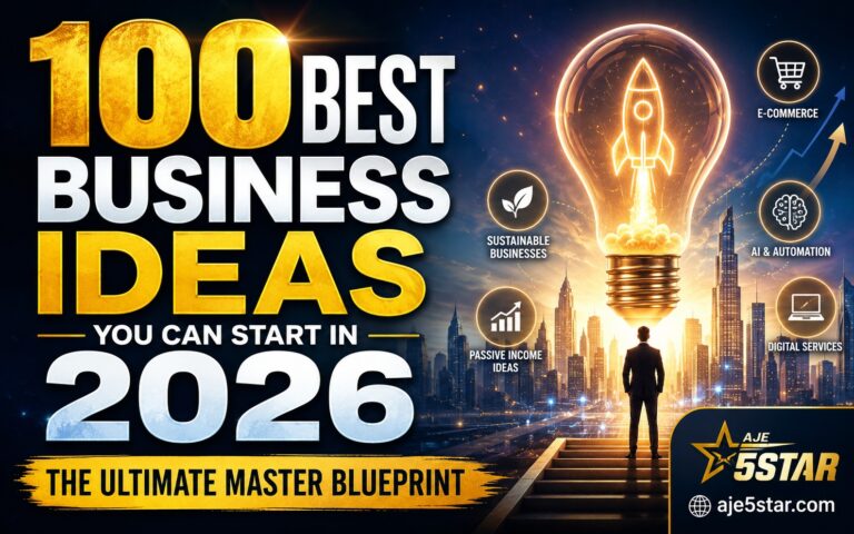 100 Best Business Ideas You Can Start in 2026: The Ultimate Master Blueprint