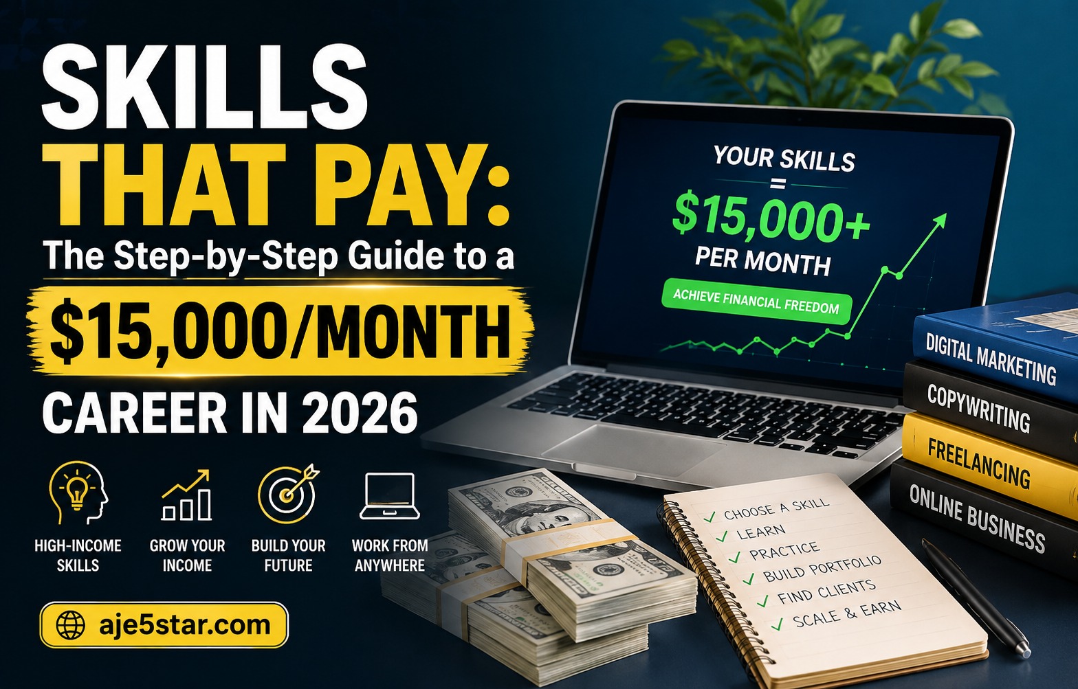 Skills That Pay: The Step-by-Step Guide to a $15,000/Month Career in 2026