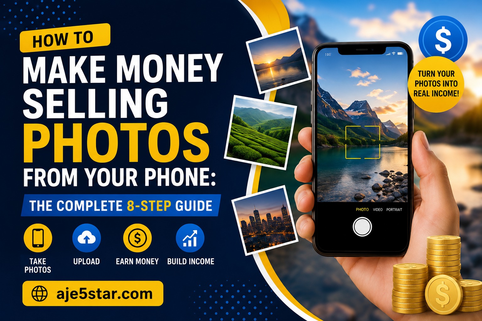 How to Make Money Selling Photos From Your Phone