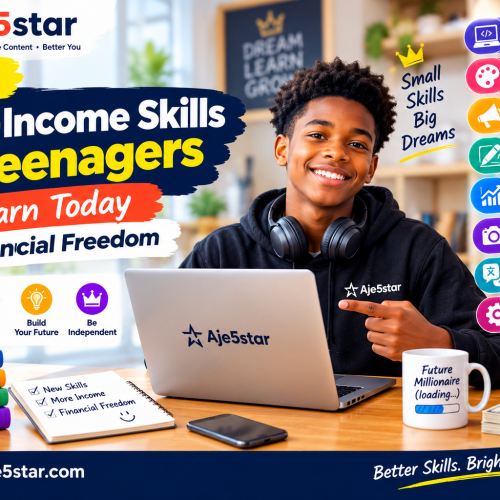 Best High-Income Skills for Teenagers to Learn Today for Financial Freedom