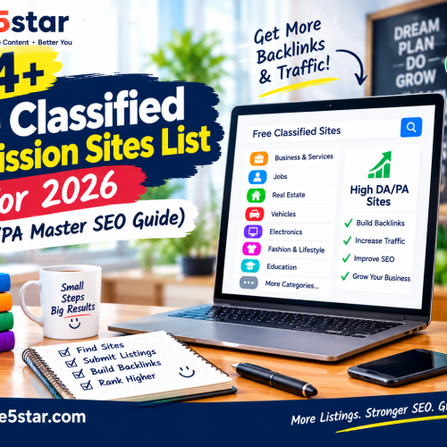354+ Free Classified Submission Sites List for 2026 (High DA/PA Master SEO Guide)