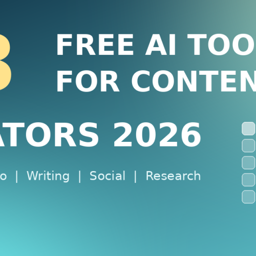 Free AI Tools for Content Creators in 2026: 98 Tools Worth Trying